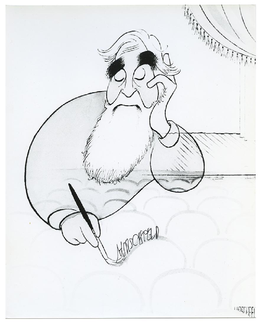 Hirschfeld, Al. (1903-2003). Three signed Al Hirschfeld (1 of 3)