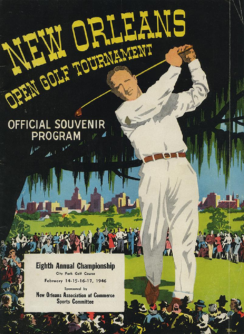 Vintage Golf Programs and Magazines. Lot of Five. (1 of 5)