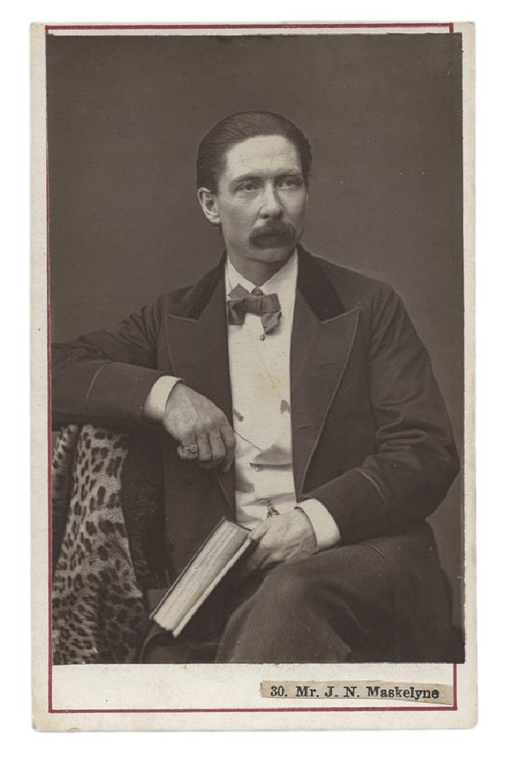 Portrait of John Nevil Maskelyne. (1 of 1)