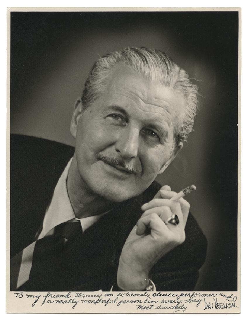 Dai Vernon Photograph Inscribed to Danny Dew. (1 of 1)