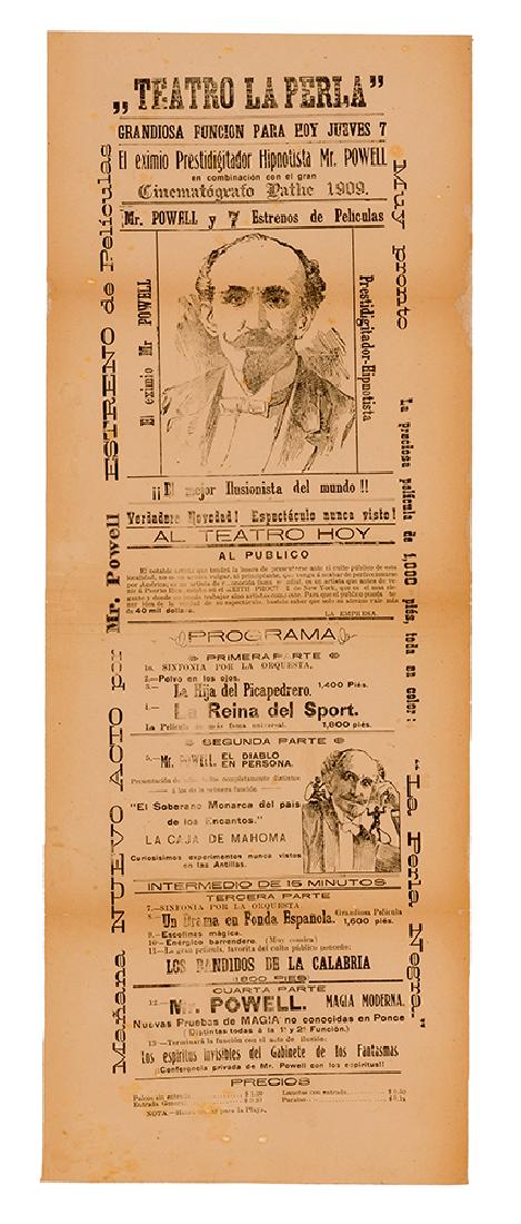 Large Frederick Eugene Powell Broadside. (1 of 1)