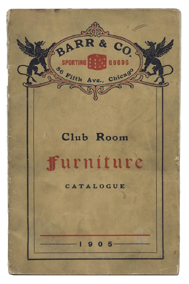 Barr & Co. “Club Room Furniture” Gambling Catalog. (1 of 1)