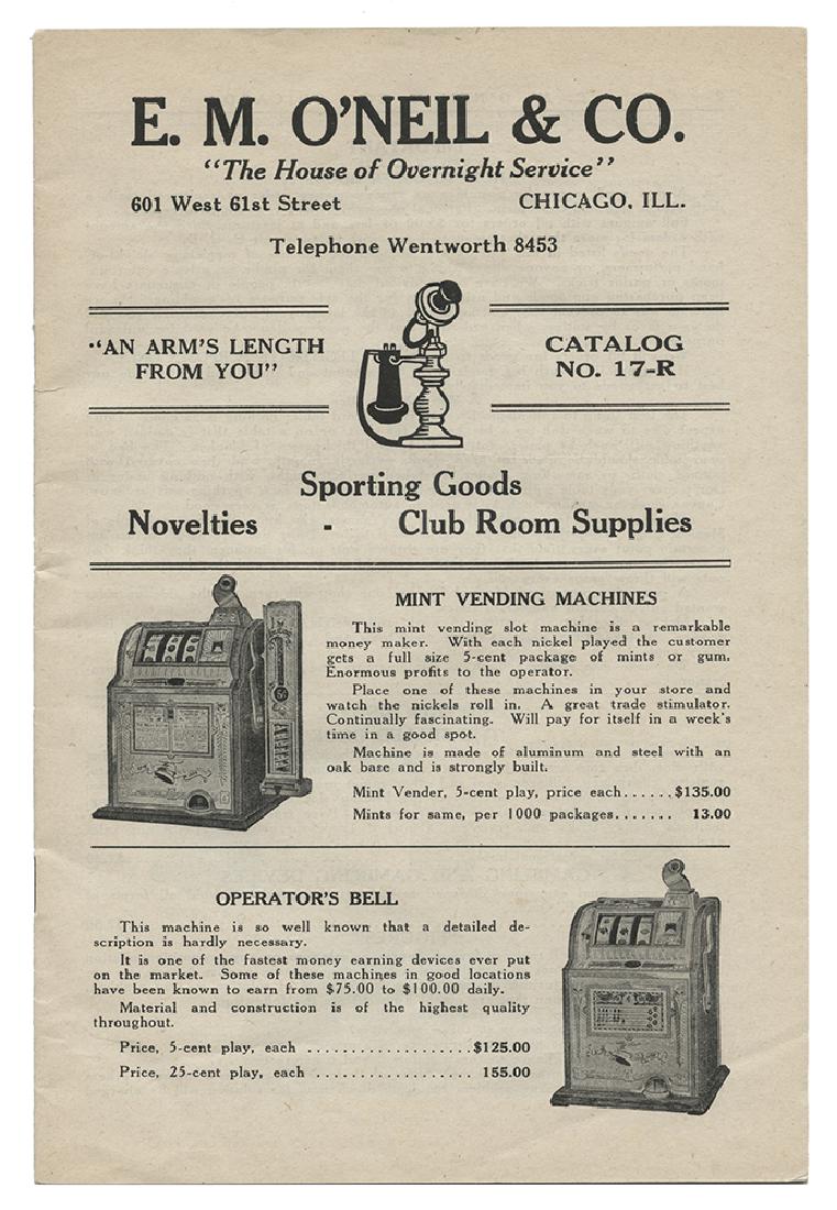 E.M. O’Neil & Co. “The House of Overnight Service” (1 of 1)