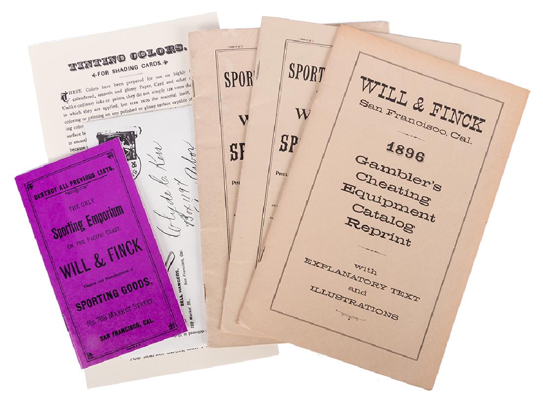 Will & Finck Co. Four Reproduction Catalogs. (1 of 1)