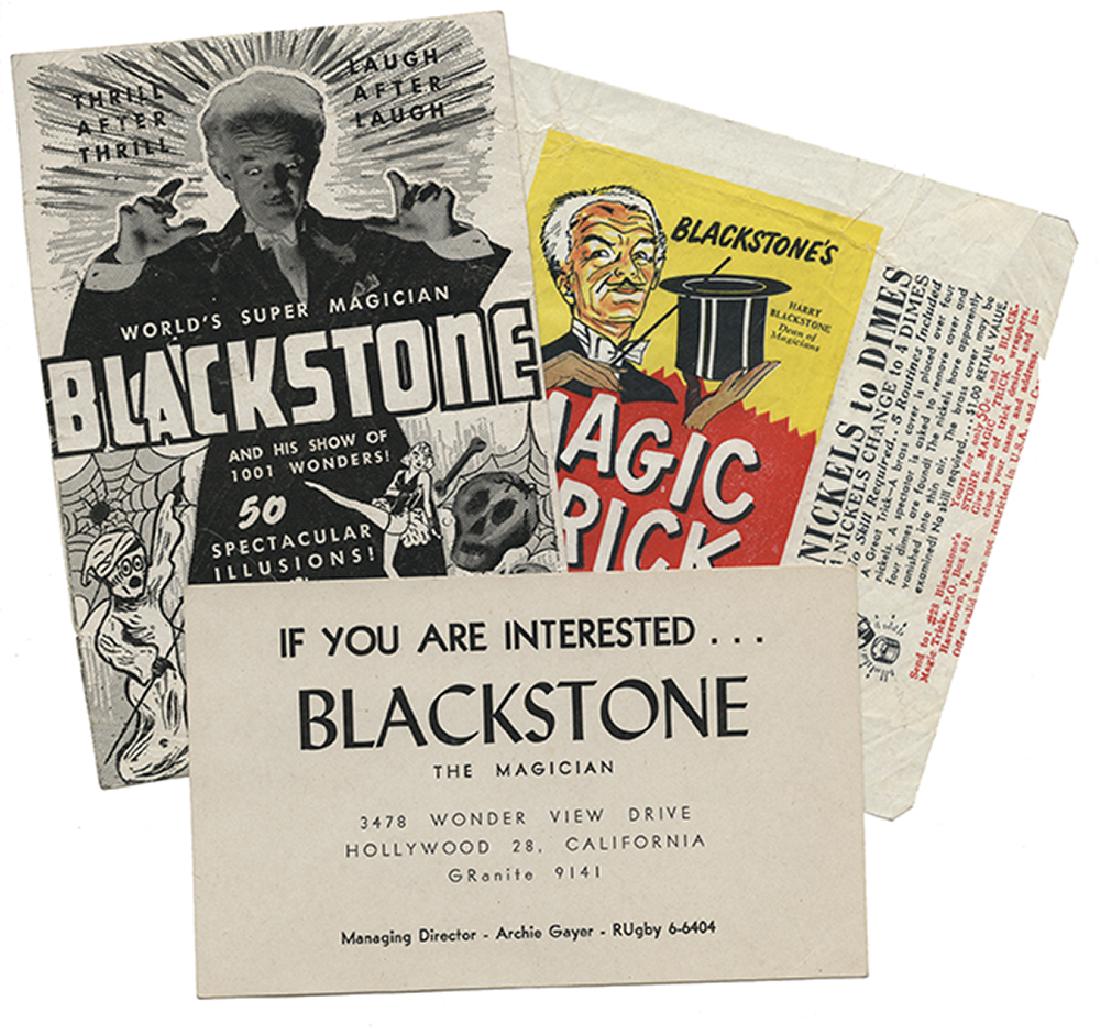 Blackstone Bubble Gum, and Other Ephemera. (1 of 4)