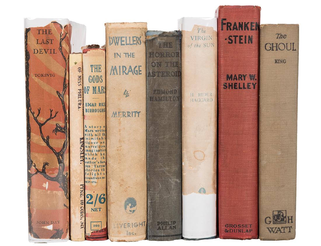 Group of Eight Vintage Horror-Fantasy Titles. (1 of 1)