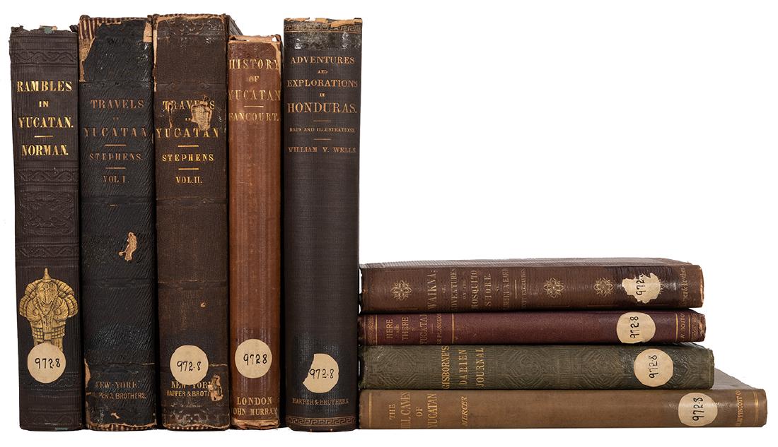 Nine Volumes on Travel and Exploration in Central (1 of 1)