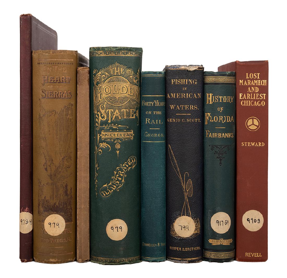 Group of Eight Volumes on American Natural History and (1 of 1)