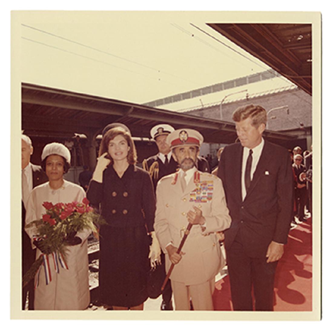 Original Photograph of the Kennedys with Haile (1 of 1)