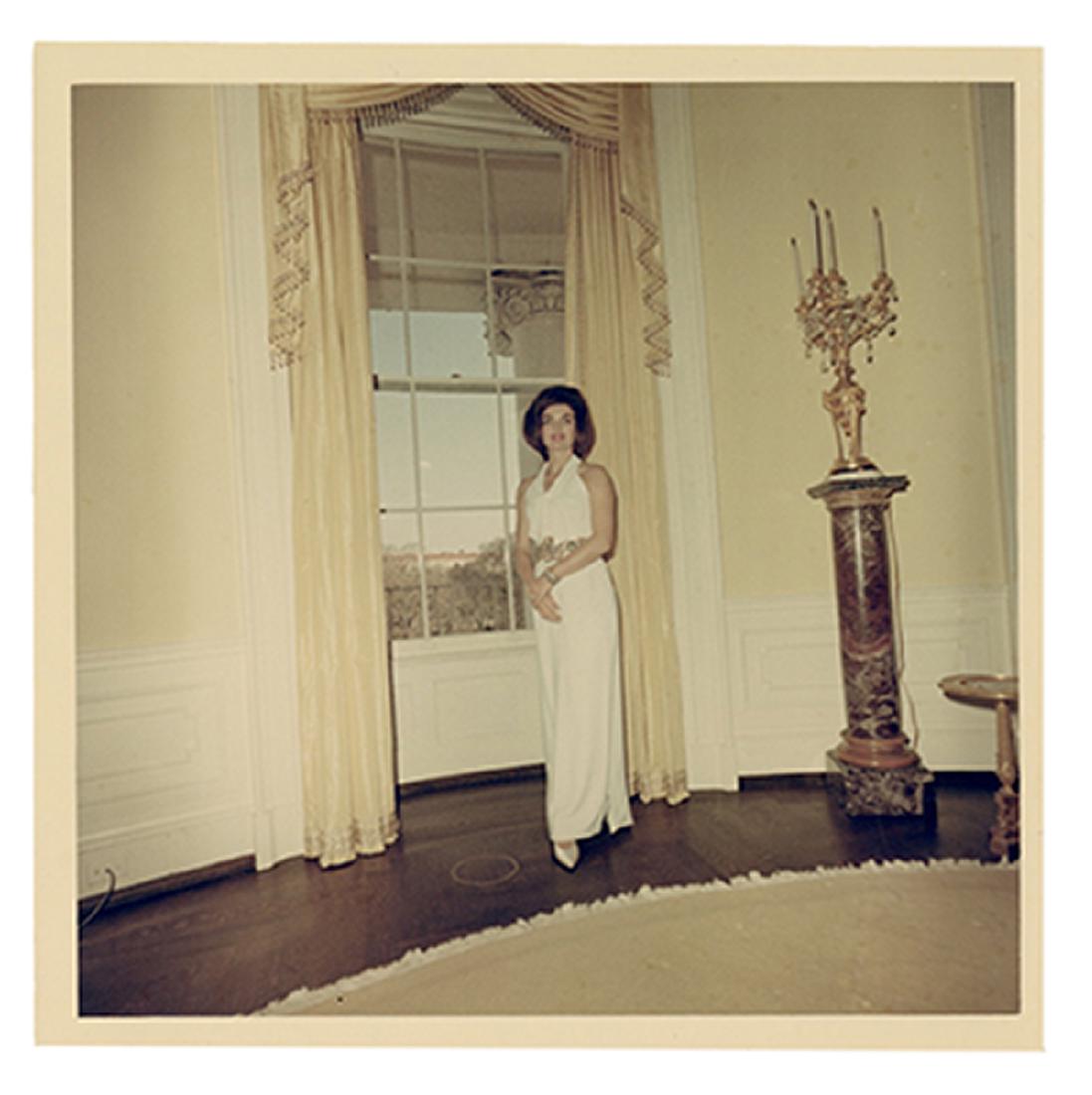 Original Photograph of Jacqueline Kennedy in the White (1 of 1)