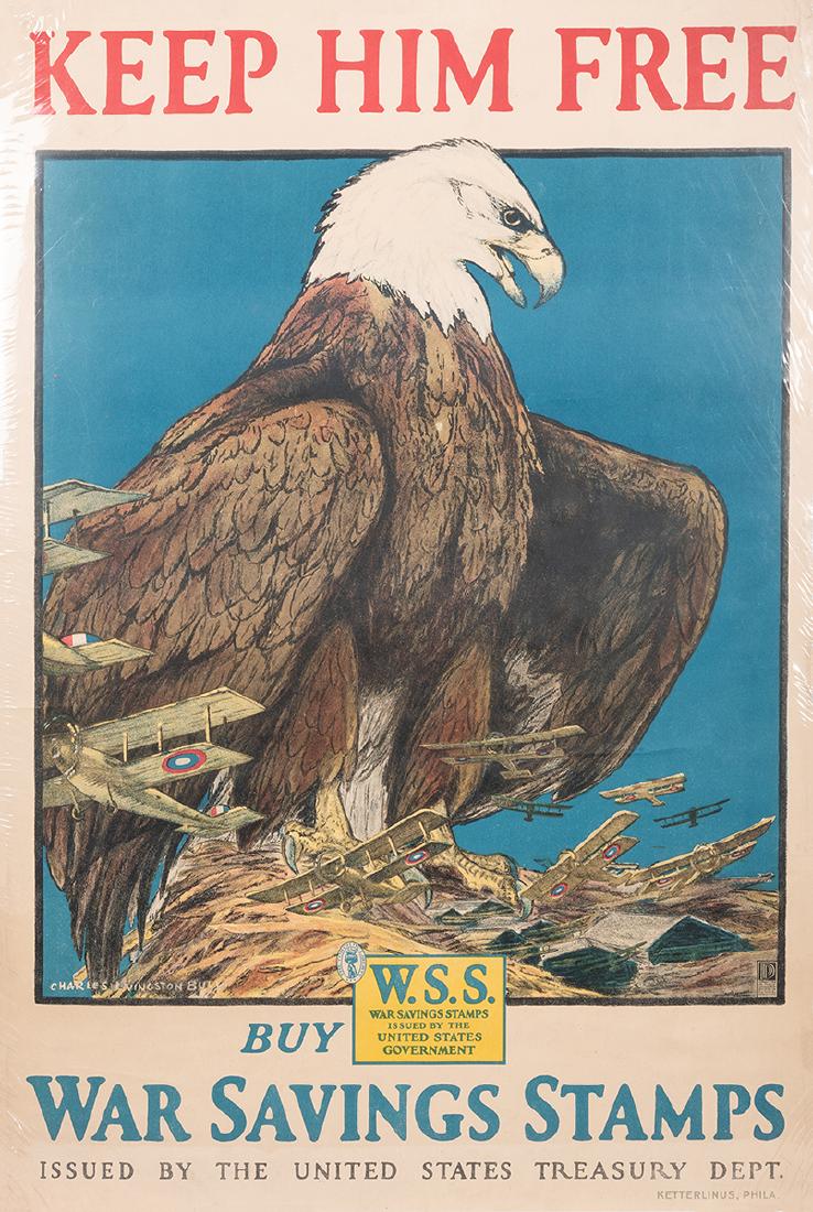Keep Him Free. Buy War Savings Stamps. (1 of 1)