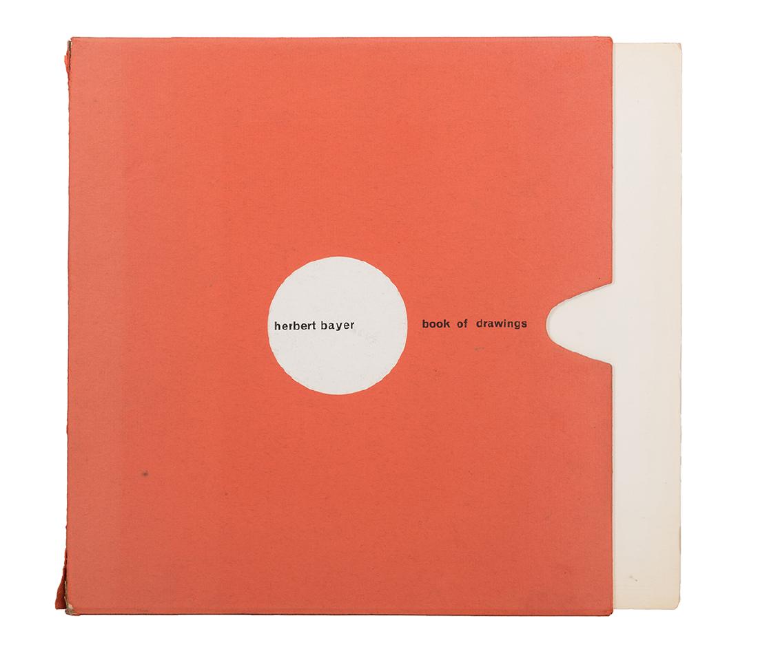 Book of Drawings, Signed by Herbert Bayer. (1 of 5)