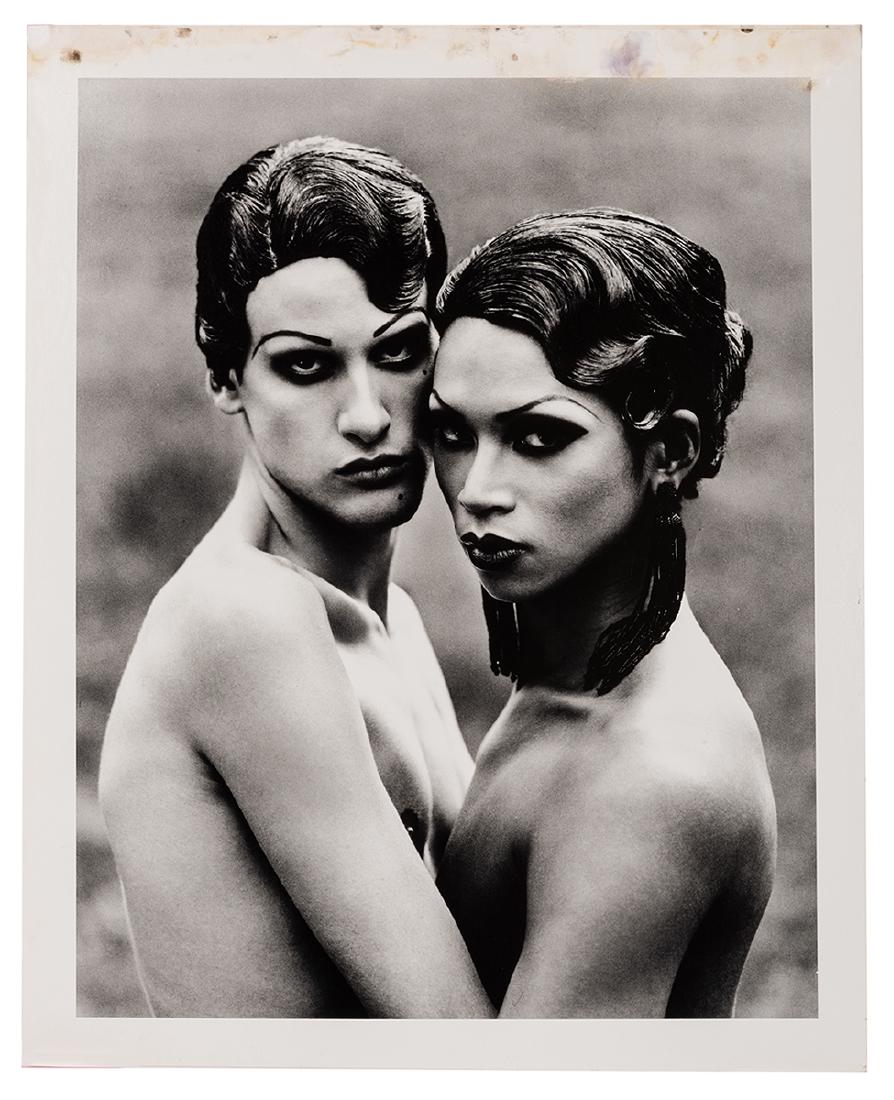 Two Portraits of Zaldy Goco and Mathu Andersen. (1 of 2)