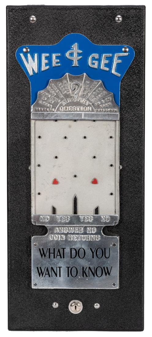 Wee Gee One Cent Fortune Teller. (1 of 1)