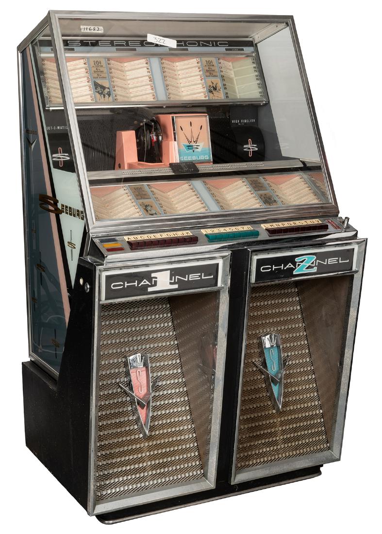 Seeburg 1958 Stereophonic Model 222 Jukebox.