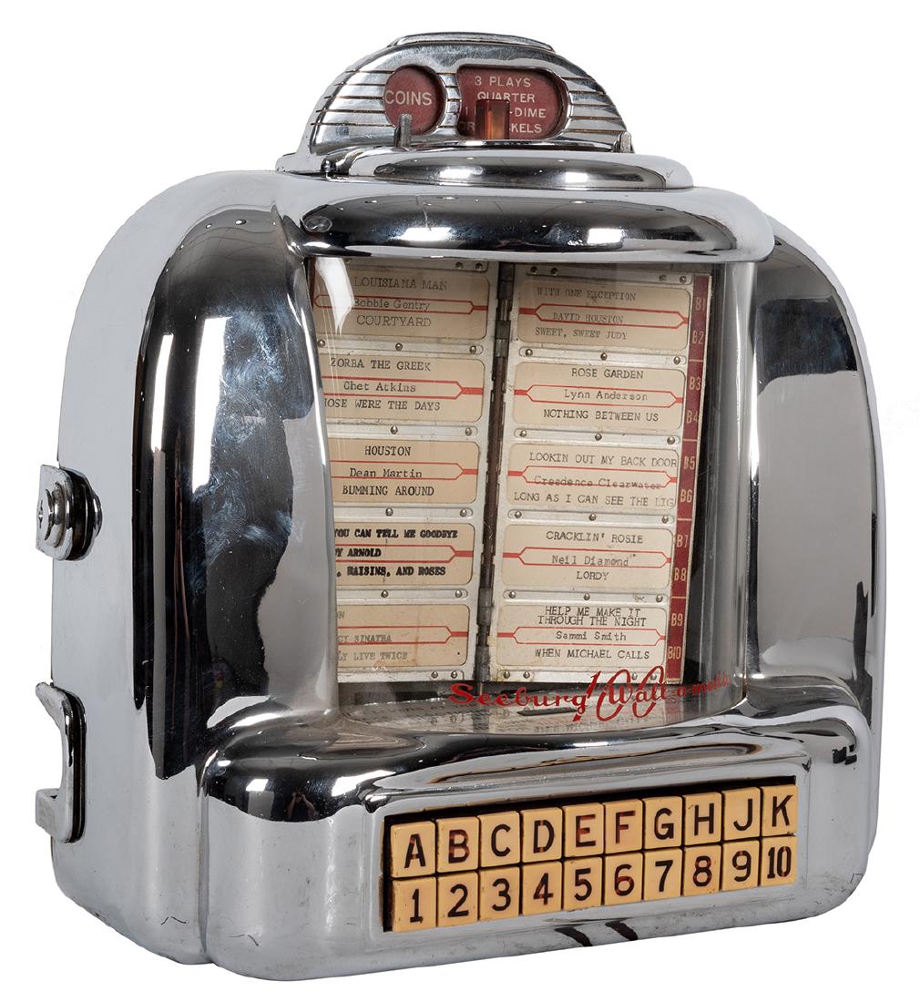 Seeburg 3W1-100 Remote Wall Box. (1 of 2)