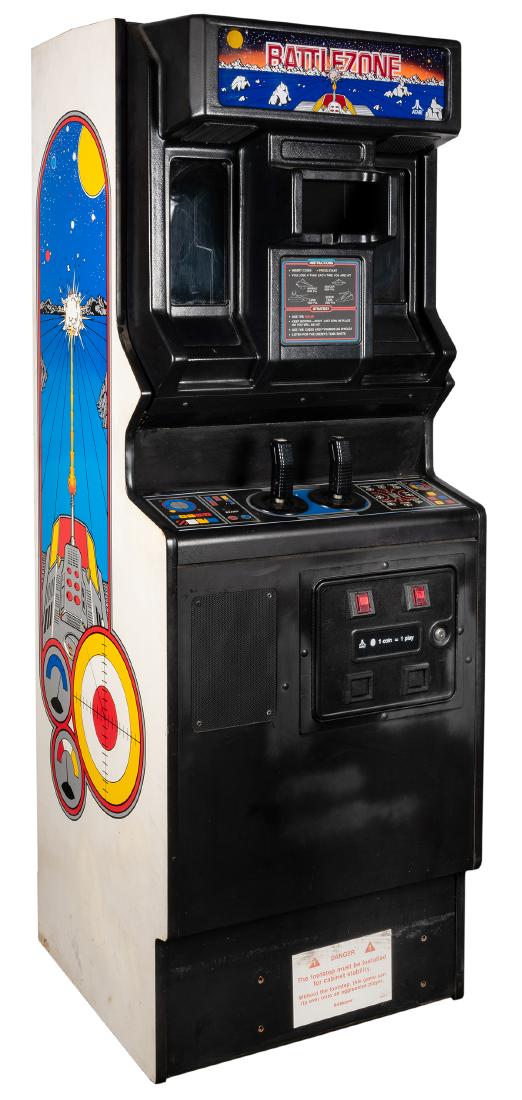 Battlezone 25 Cent Upright Video Game. (1 of 2)