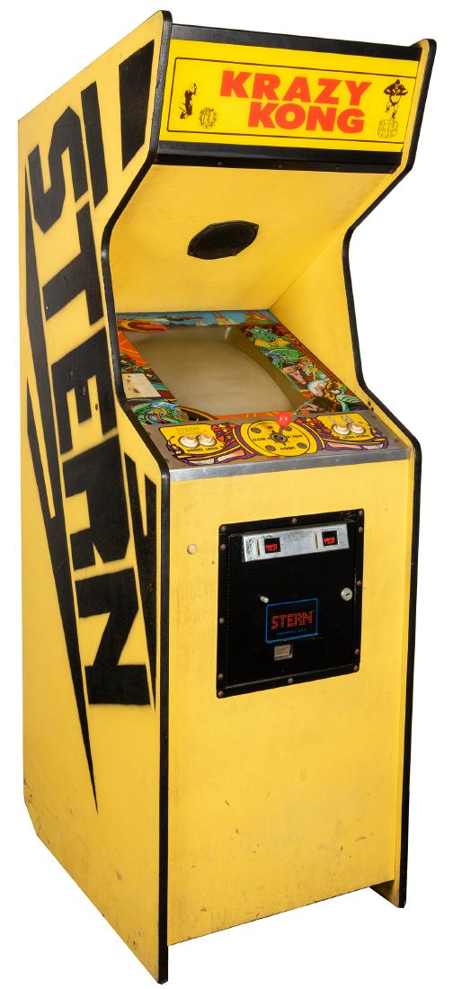 Stern Krazy Kong 25 Cent Upright Video Game. (1 of 2)