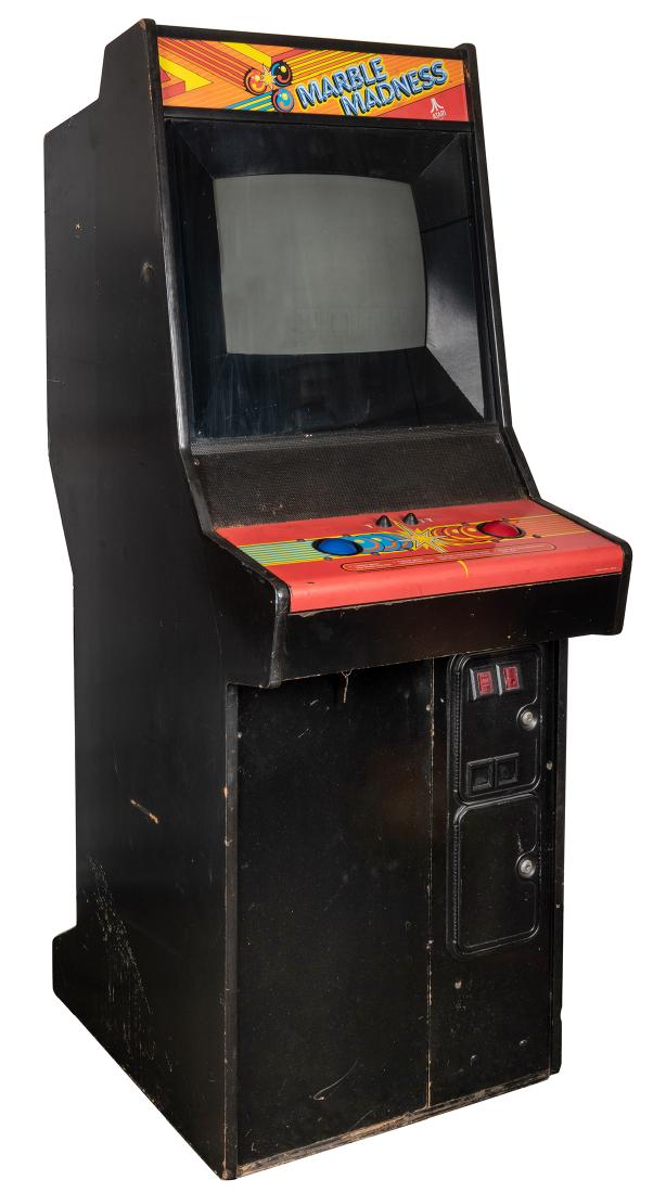 Marble Madness 25 Cent Upright Video Game. (1 of 3)