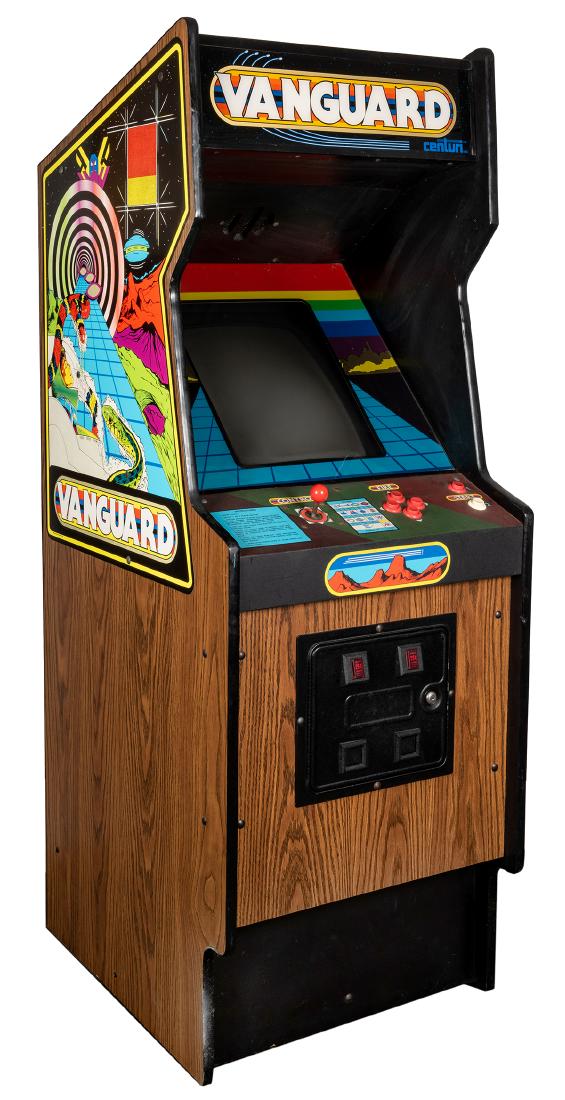 Vanguard 25 Cent Upright Video Game. (1 of 2)