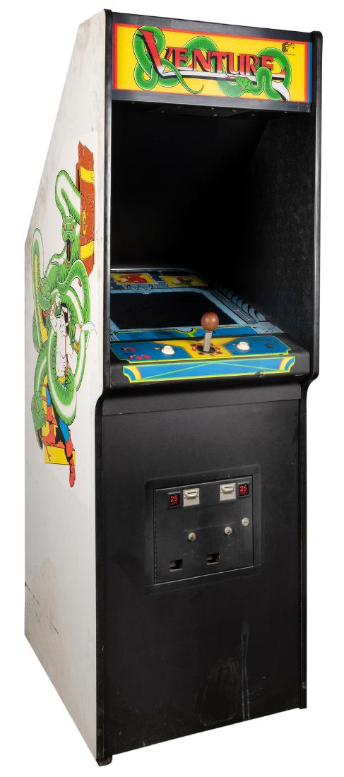 Venture 25 Cent Upright Video Game. (1 of 2)