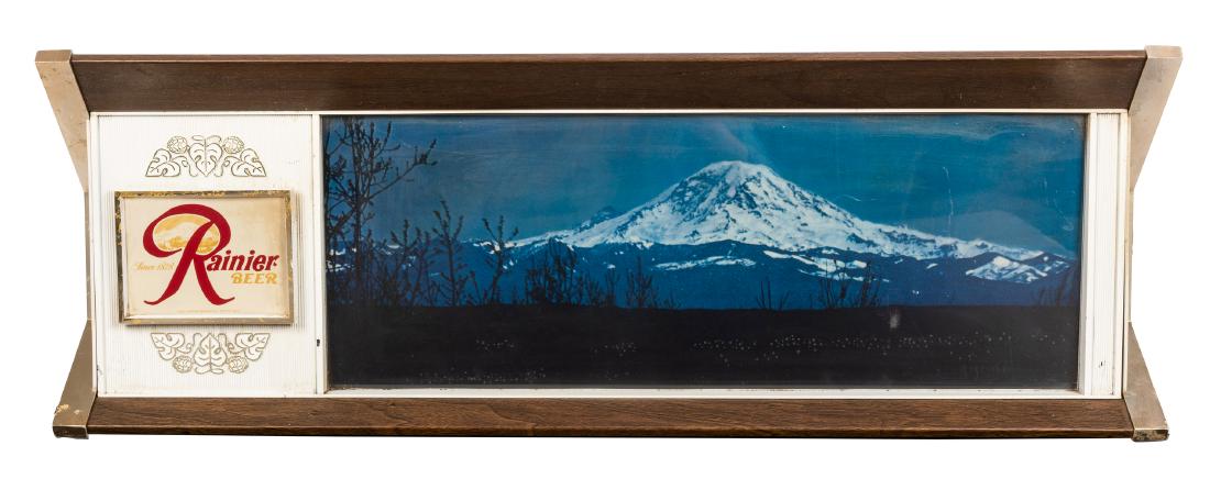 Rainier Beer Electric Tavern Sign. (1 of 1)