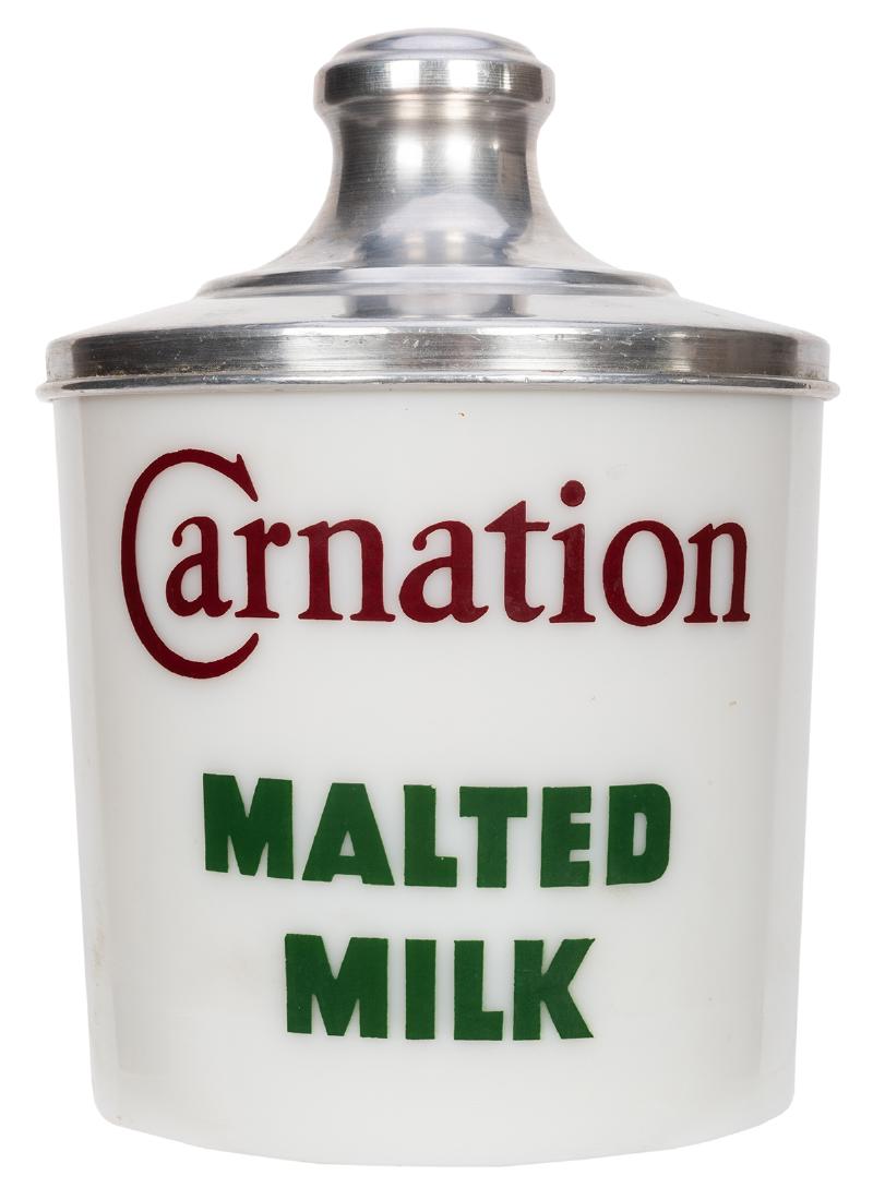 Carnation Malted Milk Canister. (1 of 1)