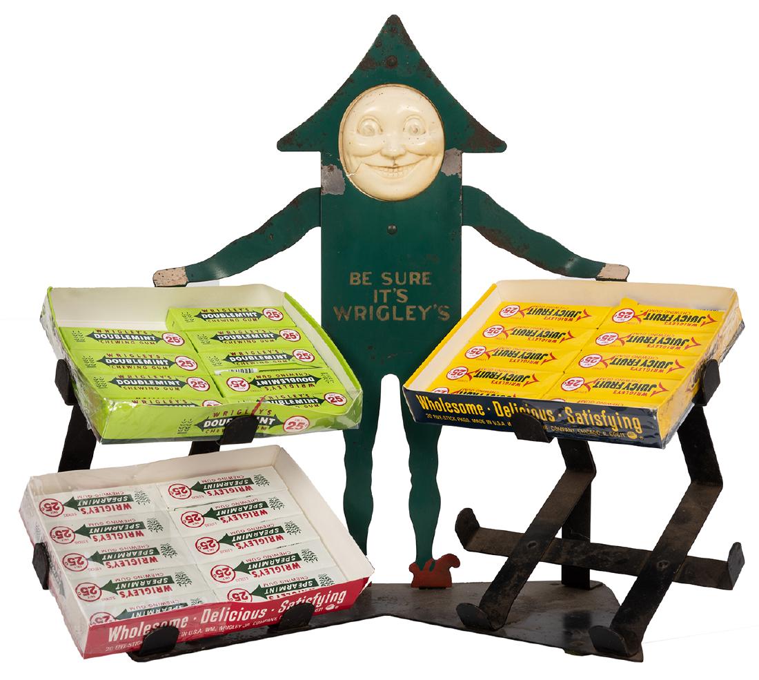 Wrigley Gum "Be Sure It's Wrigley's" Display Stand. (1 of 1)