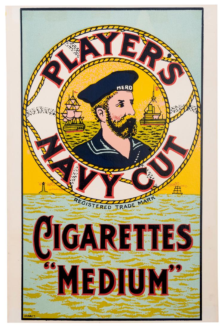 Player's Cigarettes "Medium." - Sep 29, 2018 | Potter & Potter Auctions