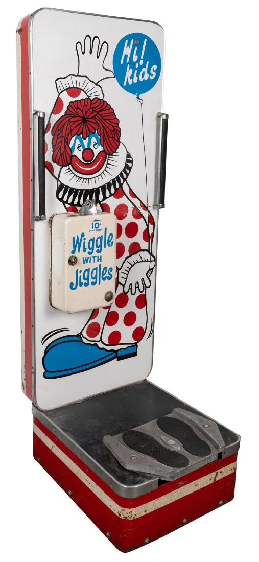 Wiggle With Jiggles 10 Cent Floor Model Vibrator. (1 of 2)