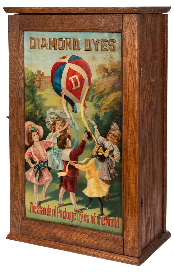 Diamond Dyes Cabinet. Children Playing. (1 of 2)