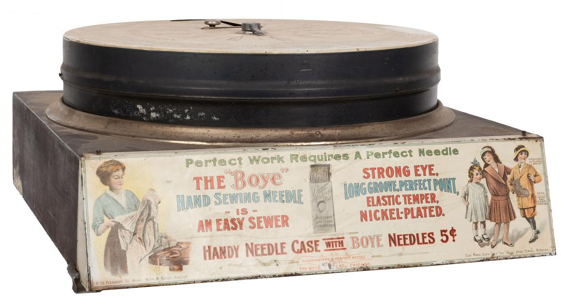 Boye Needle Co. Counter top Display Cabinet. (1 of 2)