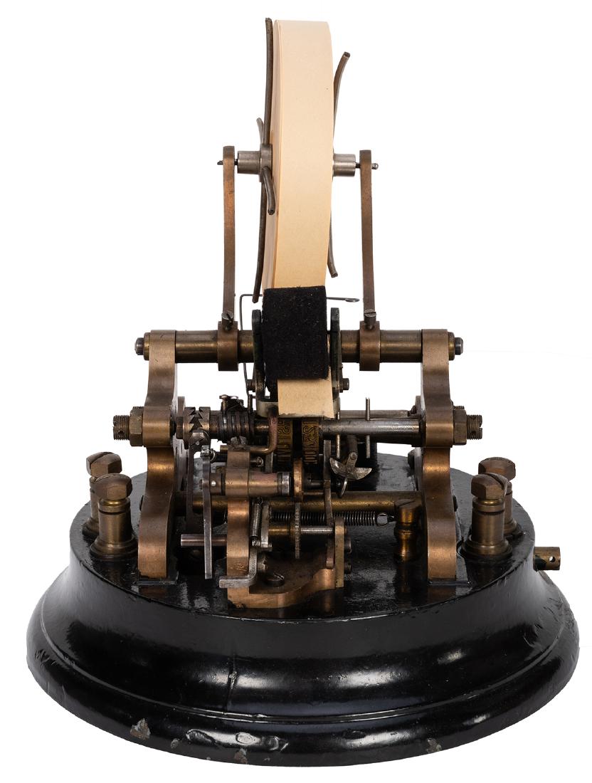 J.H. Bunnell Universal Stock Ticker Machine. (1 of 7)