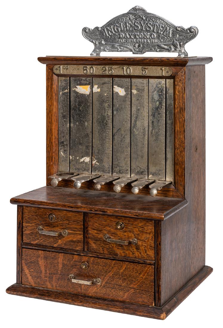 Ingle System Token Dispenser Register.