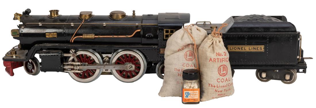 Lionel No. 390E Locomotive and 390T Tender Set. (1 of 1)