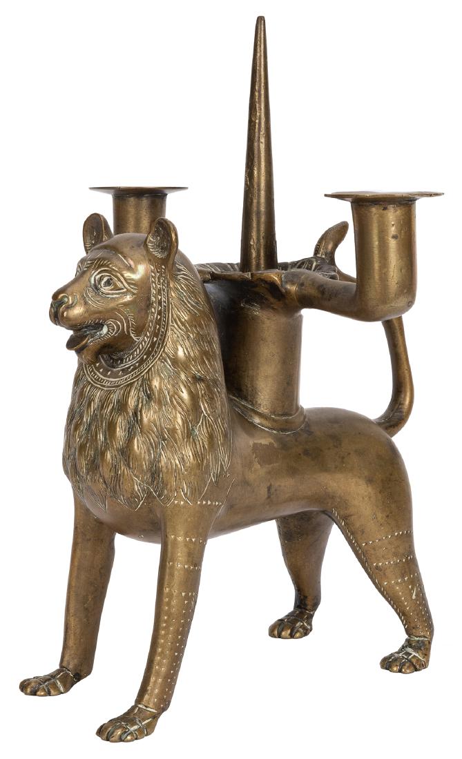 Lion Pricket Candlestick Owned by The Great Kalanag. (1 of 5)