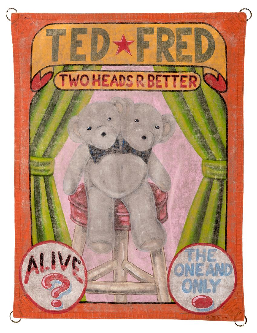 Ted. Fred. Two Heads are Better. Miniature Sideshow (1 of 1)