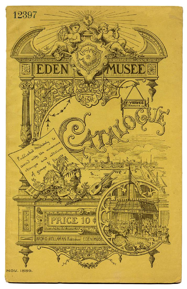 Chicago's Eden Musee Wax Museum Catalog. (1 of 1)