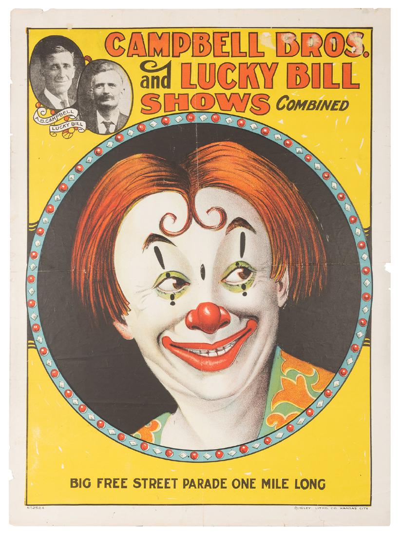 Campbell Bros. and Lucky Bill Combined Shows. Big Free (1 of 1)