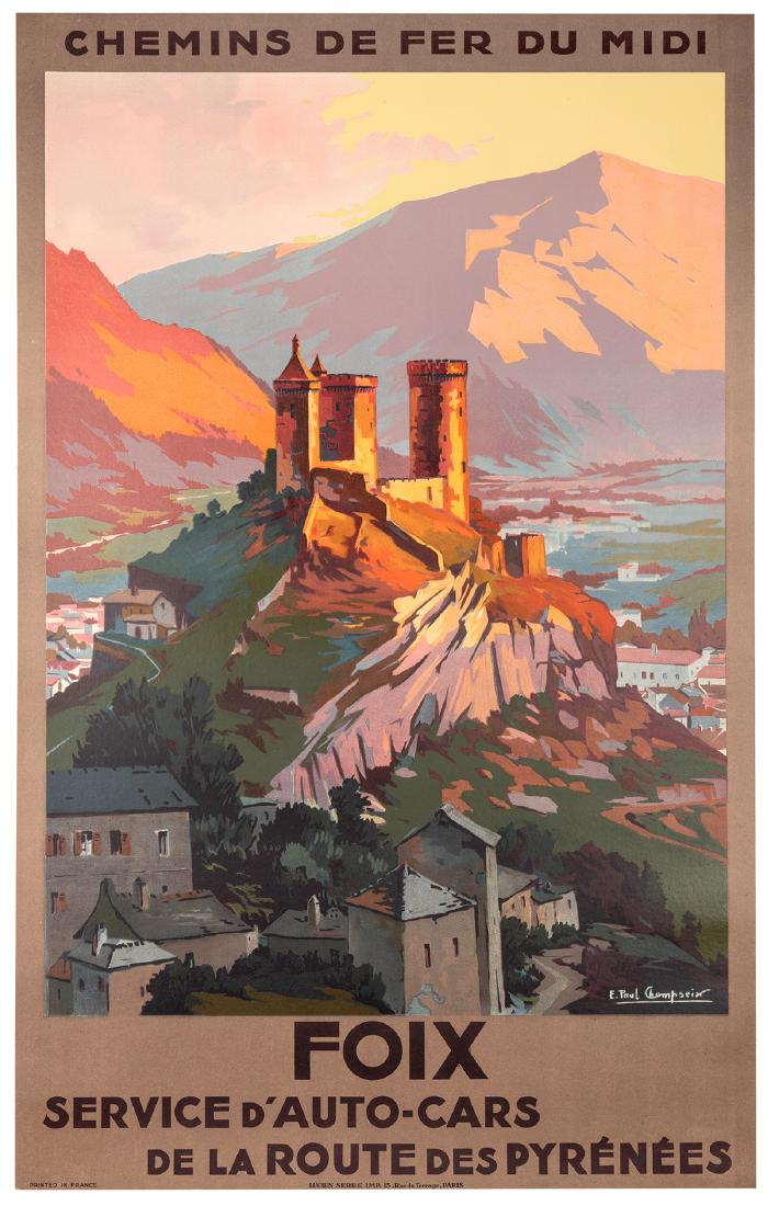 Foix. Chemins De Fer du Midi. (1 of 1)