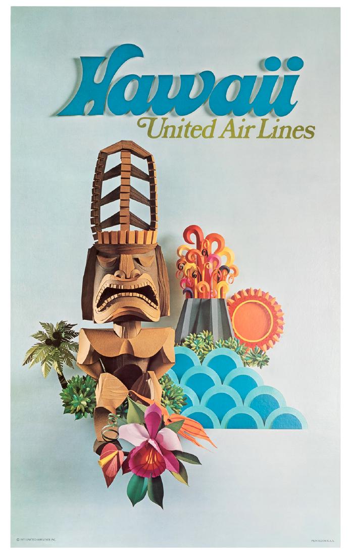 Hawaii. United Air Lines. (1 of 1)