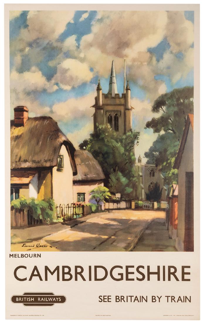 Cambridgeshire. Melbourn. British Railways. (1 of 1)