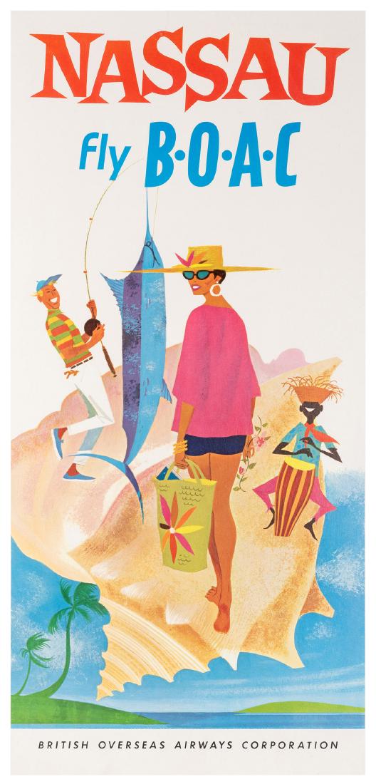 Nassau. Fly BOAC. (1 of 1)
