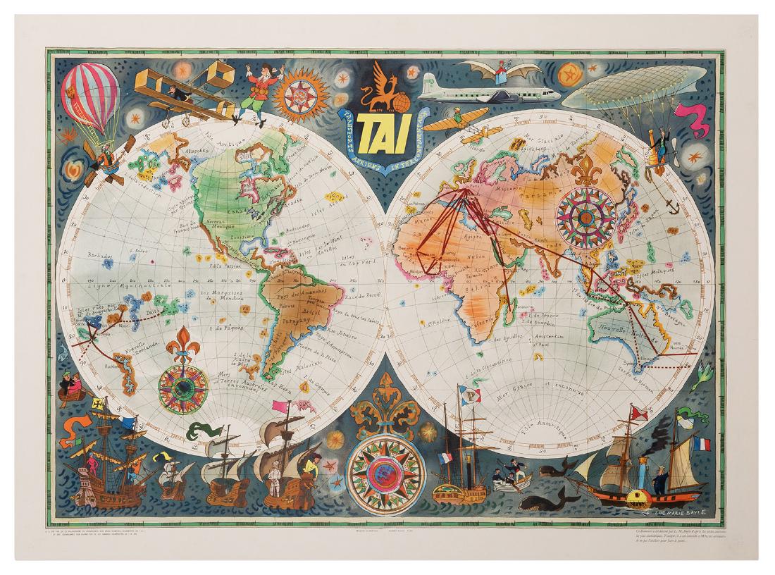 TAI. Transports Aeriens Intercontinentaux. (1 of 1)