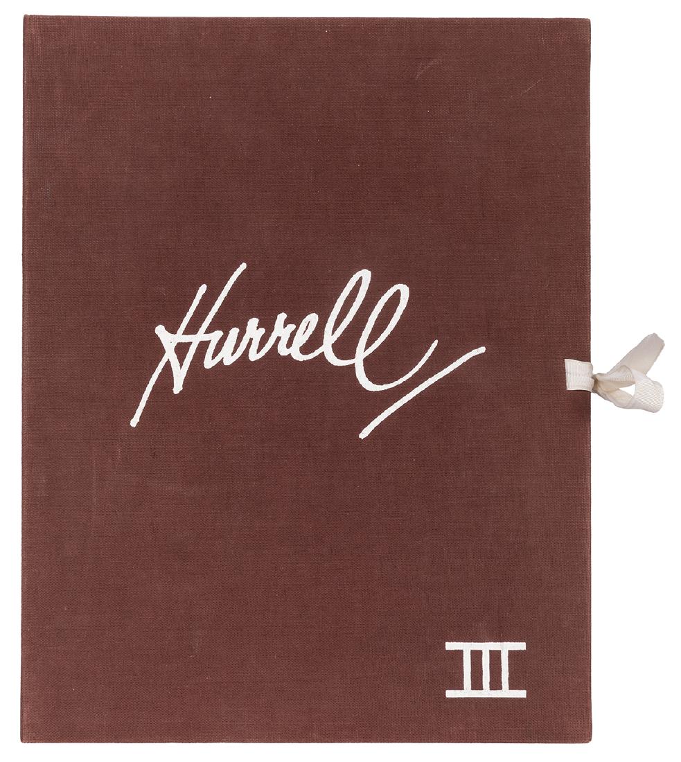 Hurrell Photo Portfolio III.: Hurrell, George (1904—1992). Hurrell Photo Portfolio III. Los Angeles, 1979—80. From the edition of 110, original maroon linen clamshell portfolio, 7 (of 10) silver gelatin prints (16 x 20”), ha