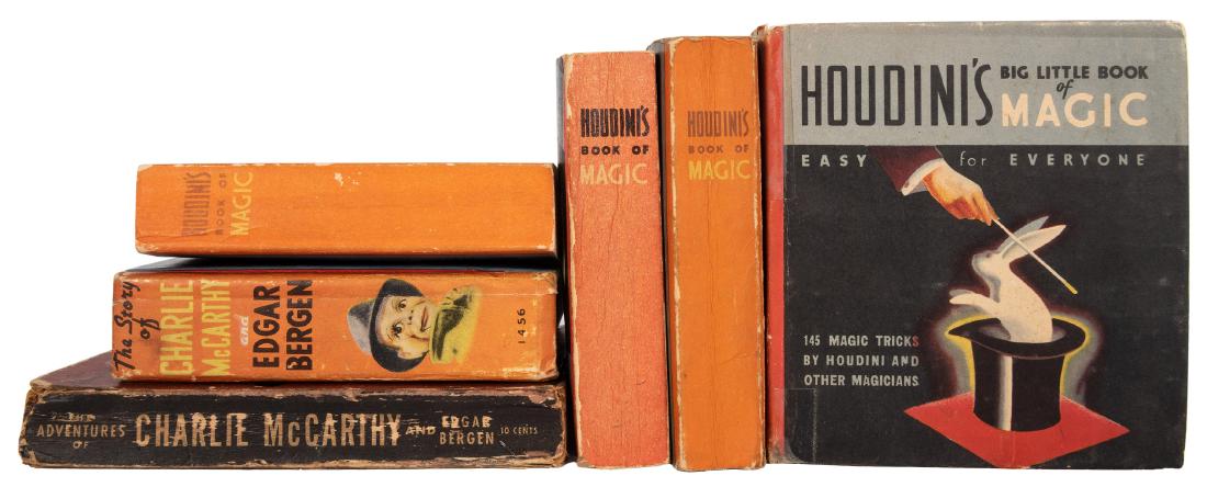 Houdini and Charlie McCarthy. Six Big Little Books.: Houdini and Charlie McCarthy. Six Big Little Books. 1920s-30s. Includes four editions of Houdini’s Big Little Book of Magic (1927), The Story of Charlie McCarthy and Edgar Bergen, and The Adventures