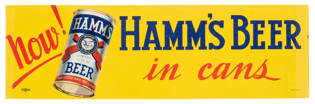 Hamm’s Beer. Now In Cans!. (1 of 1)