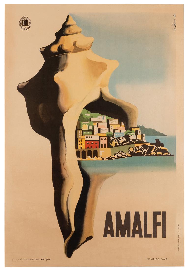 Buffoni, Bramante (Italian, 1912-1989). Amalfi. Italy: (1 of 1)