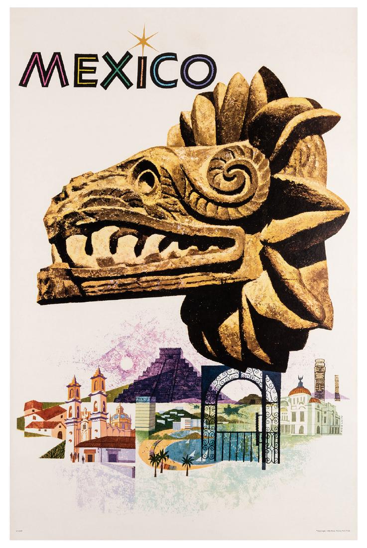 Koslow, Howard (American, 1925-2016). Mexico. (1 of 1)