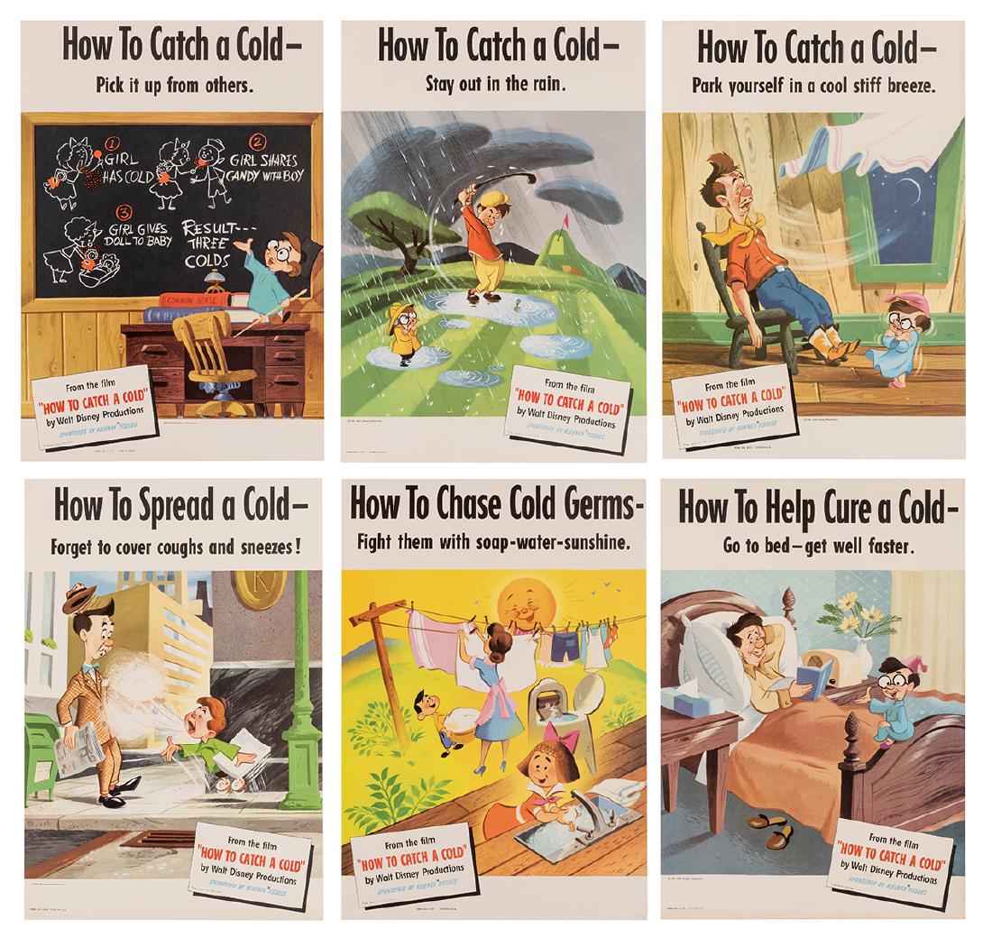 How To Catch A Cold. Six Promotional Posters. Walt (1 of 7)
